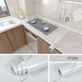 Papel de Parede Autoadesivo Impermeável e à Prova de Óleo para Cozinha, Banheiro e Renovação de Móveis – Filme de PVC Multifuncional