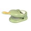 Kit 2 em 1 para Fazer Dumplings - Máquina de Modelagem de Massa para Empanada, Pierogi e Dumplings Caseiros